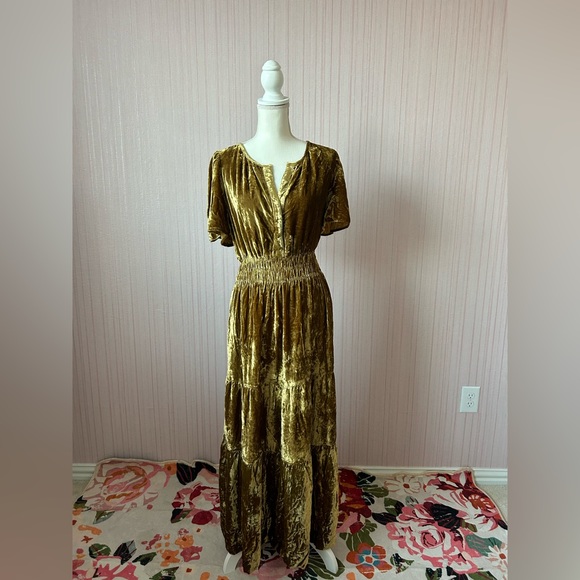 Anthropologie The Somerset maxi dress: velvet edition - Picture 7 of 16